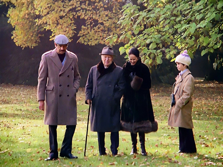 charlie and oona with walter matthau